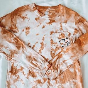 ivory ella pumpkin shirt (rare, small)